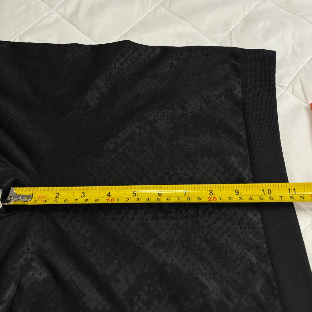 Olive + Oak Black Snake Print Leggings XL Pull On Stretch Skinny Pants - Picture 11 of 13